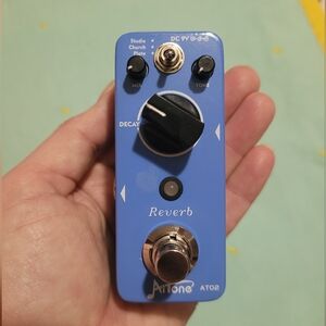 Blue Reverb Guitar Pedal And Rowan Noise Gate Pedal
